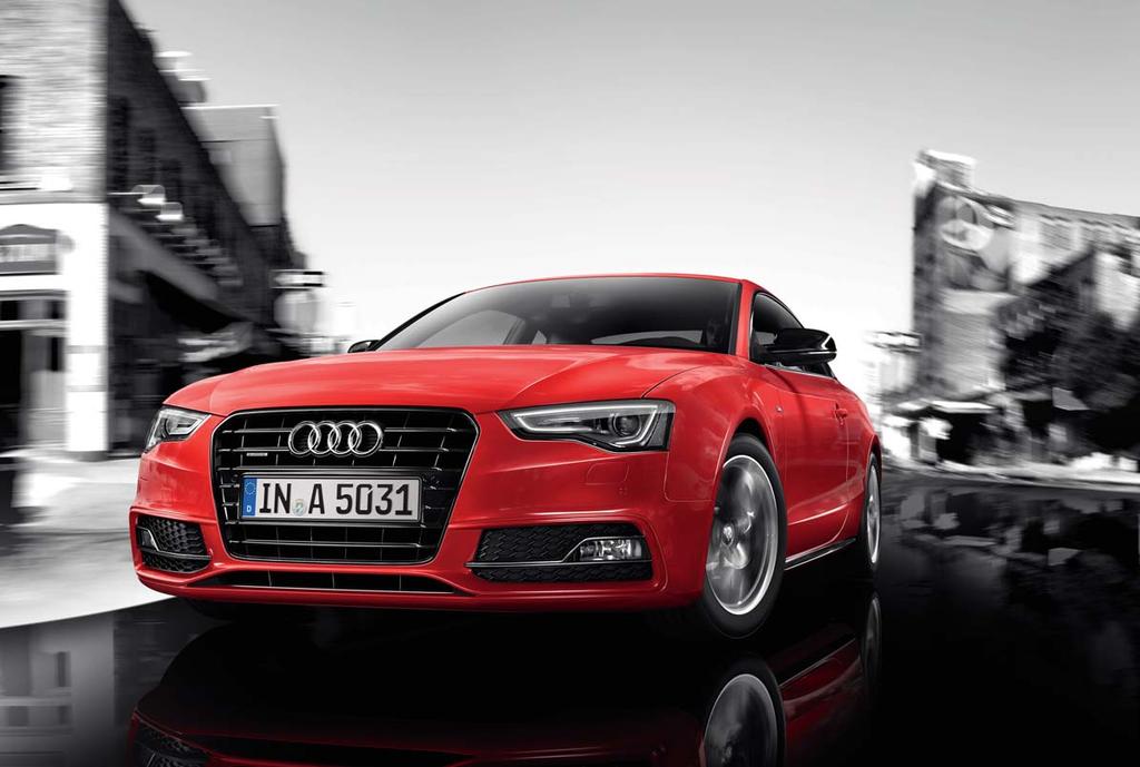 Breathtakingly different: the Audi A5 Coupé exudes self-confidence and elegance.