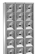 Please refer to product brochure for complete locker specifications. Frame: 16 gauge cold rolled steel.