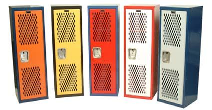 80 20 Kid Locker Teen Locker - Single Tier 1-Wide W x D x H Catalog No. List $ Wt. 15x15x48 HKL151548-1 $279.