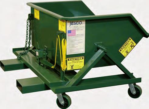 Side Pivot Hopper 7 gauge body and base 8 gauge fork pockets Non-stackable Non stock item, manufactured to order This side pivot hopper is a specialty unit with shortened fork pockets and sloped