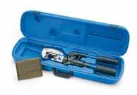 HT 61 The HT 61 is a two speed hydraulic hand compression tool developing a crimping force of 60 kn, suitable for installing crimp type electrical connectors on copper cables up to 240 mm 2.