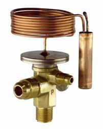 Thermo -Expansion Valves Series TI Exchangeable orifices Features Laser-welded diaphragm with large diameter for high reliability and maximum lifetime Constant superheat across wide application