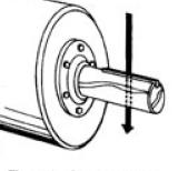 You can liken your arm to the output shaft of a speed reducer, your shoulder to the outermost bearing, and the bucket handle to the pulley or sprocket of a belt drive attached to the shaft.