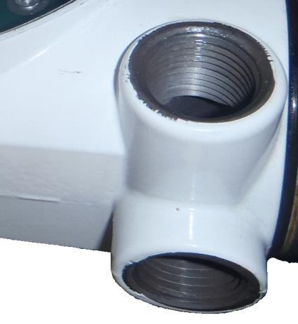 adapters or contact a Flowserve representative. See Figure 20: Conduit and Grounding. NOTE: Housings with M20x1.5 conduit threads are not available with Certification Code 34. See Table 24.