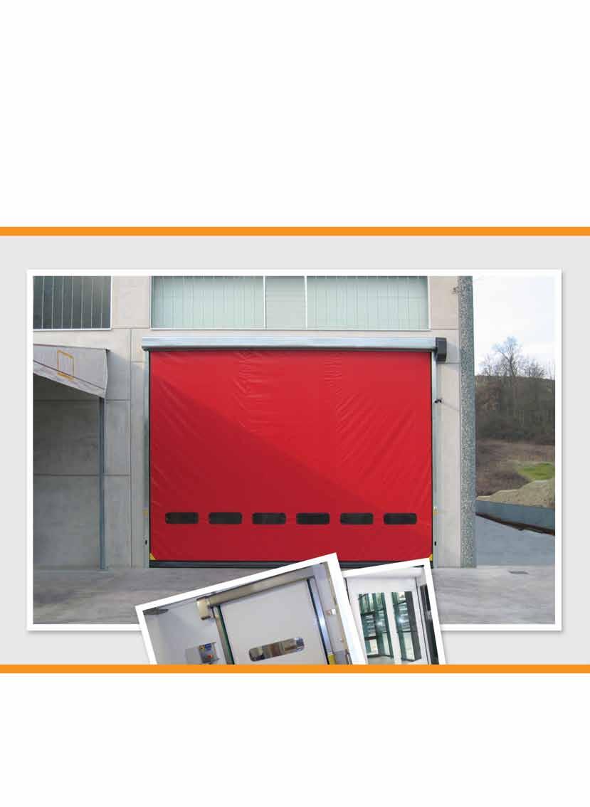 High Speed Doors All our door components are designed for use in a