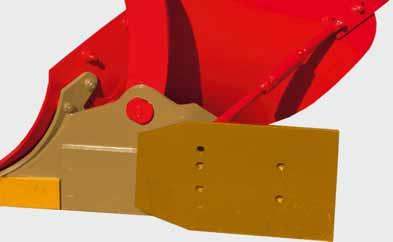 SERVO technology Durable Reliable High quality Proven plough body configuration 1 Frog The frog is tempered to provide maximum strength and stability for mouldboards or slats.