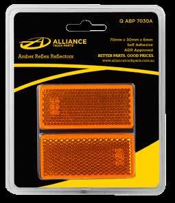 ADR Q ABP 7030A - Amber Reflex Reflector High quality 3m tape Premium quality products