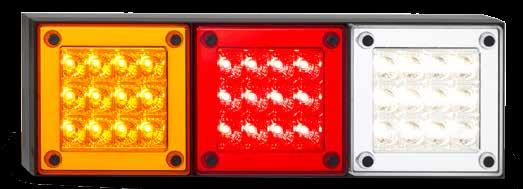 ECE/ADR Q ABP 280ARWM - Small Vehicle/Trailer Lamp New design mini jumbo Includes red reflector*