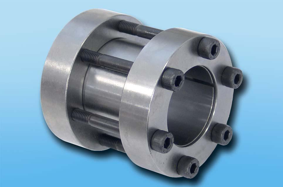 Cone Clamping Elements RLK 500 for coupling of shafts Features Rigid shaft coupling Centers the shaft to the shaft Easy to release For shaft diameters between 14 mm and 100 mm 52-1 Application