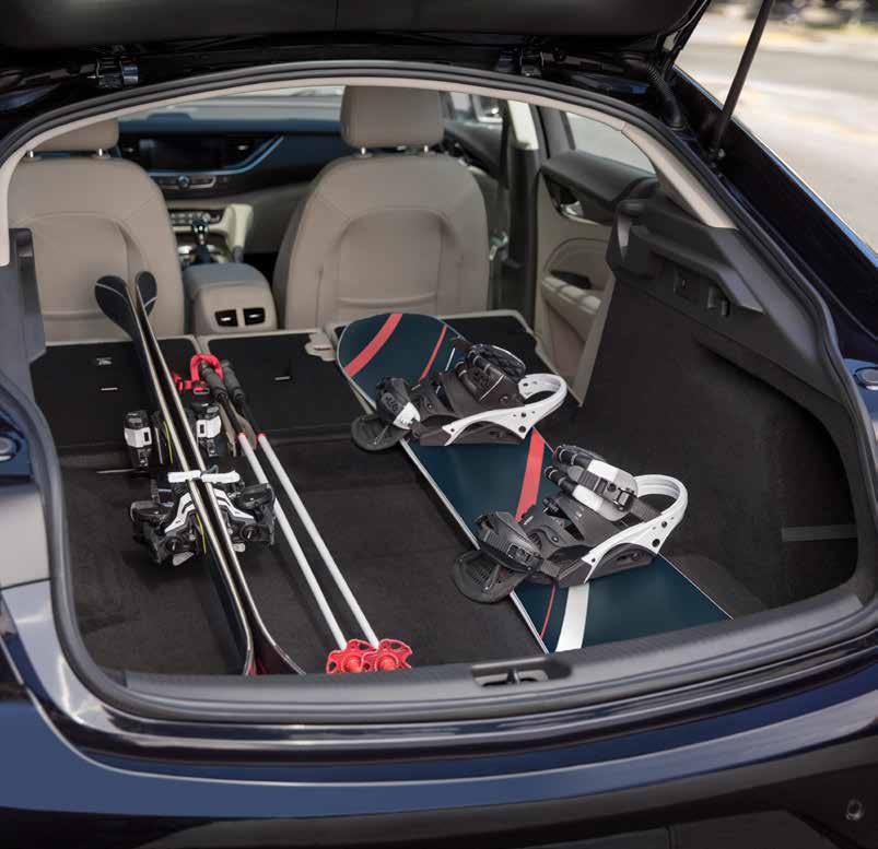 CAPABILITY LIFT OPEN THE SPORTBACK How much versatility does the sportback design create?