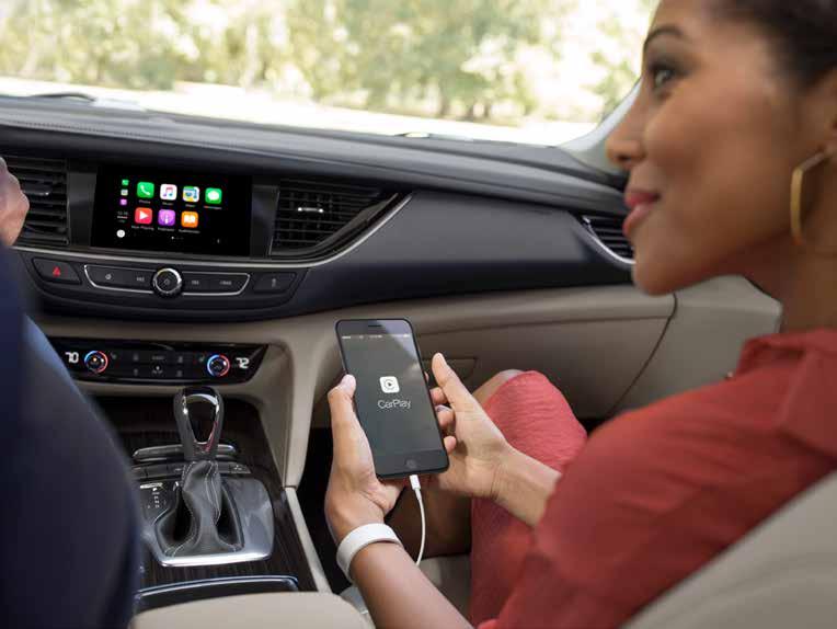 Apple CarPlay TM on screen BUILT-IN WI-FI HOTSPOT 2 Now your passengers can stream their favorite movies, music and more at 4G LTE speed.