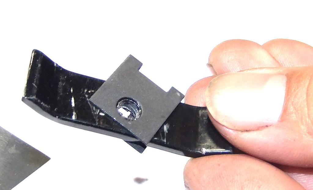was removed from (Fig 12). Make sure the fastener is fully inserted and secure. Fig 12 13.