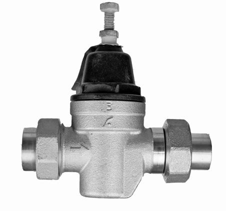 BEECO FLOW CONTROL - 2018 METAL CAGE PRV-C-LL SERIES WATER PRESSURE REDUCING VALVES, COMPACT DESIGN WITH BYPASS. PRV1.