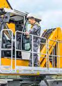 The noise levels are just 71 db(a) in the operator s cab and db(a) outside. This means that the material handler LH have low noise to preserve people and the environment.