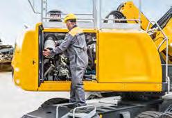 Elaborate Maintenance Concept Your Competent Service Partner Service-Based Machine Design The service-based machine design guarantees short servicing times, thus minimizing maintenance costs due to