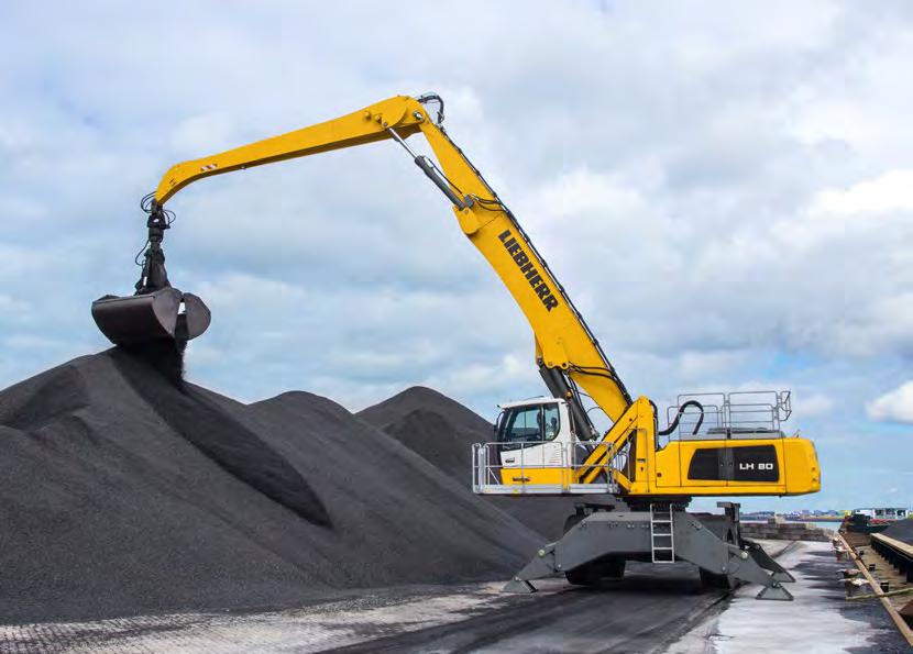 Reliability Durability and sustainability Quality down to the last detail Every day Liebherr material handlers show their qualities in a very wide range of industrial applications all over the world.
