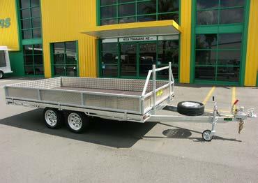 Tipping Trailer (trailer only) Our biggest single axle tipping trailer perfect for transporting side/sides 365