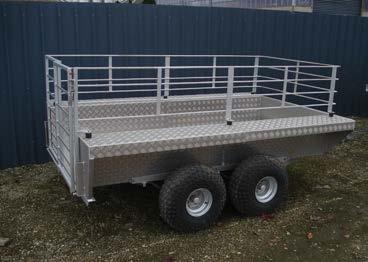 nz Dwayne 027 722 6122 SOUTH ISLAND ONLY Harry 027 456 6667 SOUTH OTAGO AGENTS FOR BRIFORD TRAILERS Briford 8x4 Shuttle Trailer 87 Rear door and left front side door 2.