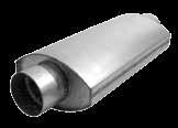 99 The Split-Flow racing muffler is the hot topic among racers, and for good reason. The straight-thru design can handle big power.