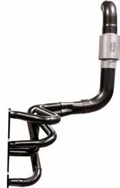 ACCESSORIES TURNDOWNS I.D. A DIRT LATE MODEL 80º ELBOW Use the Dynatech short 80º elbow (80º rather than 90º) to redirect exhaust towards the back of the car. 2.000 INNER DIAMETER A PART# PRICE 3.