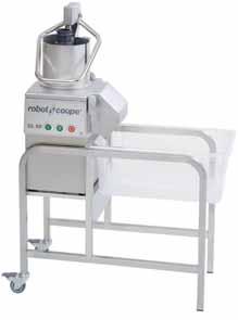 VEGETABLE PREPARATION MACHINES Complete selection of discs, refer page 16 CL 55 2 Feed Heads CL 55 Pusher Feed Head CL 55 2 Feed-Heads - CL 55 Pusher Feed-Head MOTOR BASE Induction motor All-metal