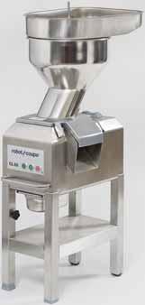 VEGETABLE PREPARATION MACHINES Complete selection of discs, refer page 16 CL 60 2 Hoppers CL 60 2 Feed-Heads - CL 60 Pusher Feed-Head MOTOR BASE Induction motor Stainless steel motor base CL 60 2