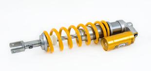 BLACKLINE Öhlins shock absorbers for Harley-Davidson and Custom bikes are now available in two different designs inline and piggyback, both with the same superior Öhlins comfort