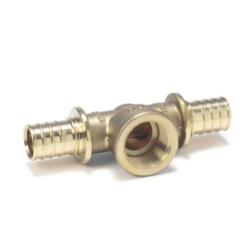 I 182/200 d2 (mm) 125 160 d3 (mm) 125 160 [kg/piece] 27 50 REHAU T-Piece, Branch with Female Thread, SDR 11 REHAU EVERLOCTM compression fitting with moulded support ridges for use with RAUPEX and