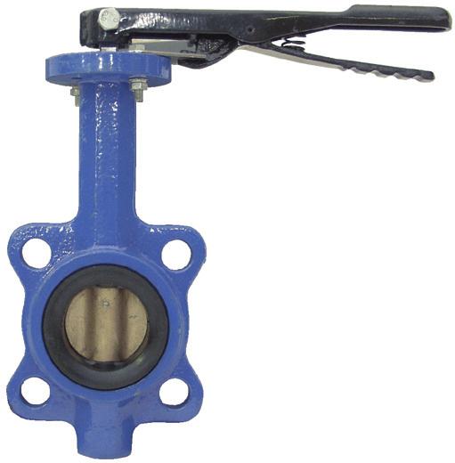 Ductile Iron Butterfly Valves NOT RECOMMENDED FOR STEAM