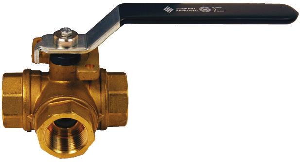 Bronze Ball Valves with NPT Tap for Drain Applications: recommended for water and air service ¼" - 1" available in full port design (BBV VT, BBV VT)