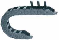 4 64 4 64 Energy Chains E2/000 E-Chains Series 400 00 Product ange Series 400 - E-Chain - snap-open along inner radius Ba Part No [mm] Ba[mm] [mm] Bending adii 400.00.0 0 70 07 0 12 10 17 200 20 00 42 max.