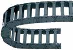 Series E4.80 - E-Chain with crossbars every link Ba Crossbars every link For rigid hydraulic hoses For applications particularly demanding Can be opened from two sides 74 max. 80 8 Part No.