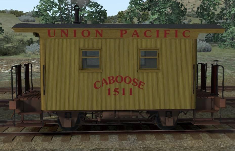 Caboose/Way Car Weight: 8 tons The cabooses were originally built during the late 1870s for Denver South Park and Pacific and were