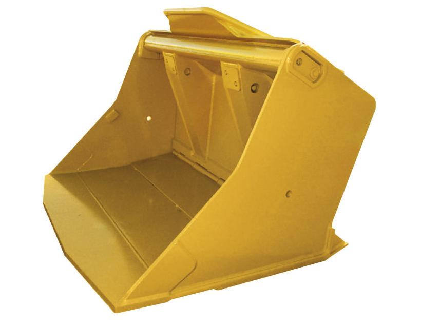 conditions. Bucket Capacities Buckets are available in a range of sizes and capacities to suit most material types and densities.