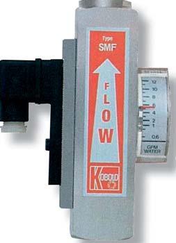 (PSI) Float Flow Switch Flowmeter Flowmeter and Switch 0.1...0.9 1/4" 2.32 PP SMF-5101 SMF-5201 SMF-6101 SMF-6201 SMF-7101 SMF-7201 0.3...1.3 1/4" 1.