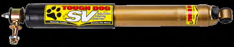 STEERING HEADING DAMPERS TEXT EXT HEAVY DUTY The Tough Dog EXT steering damper is our affordable, heavy duty replacement damper.