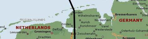 to the German electric power transmission grid.