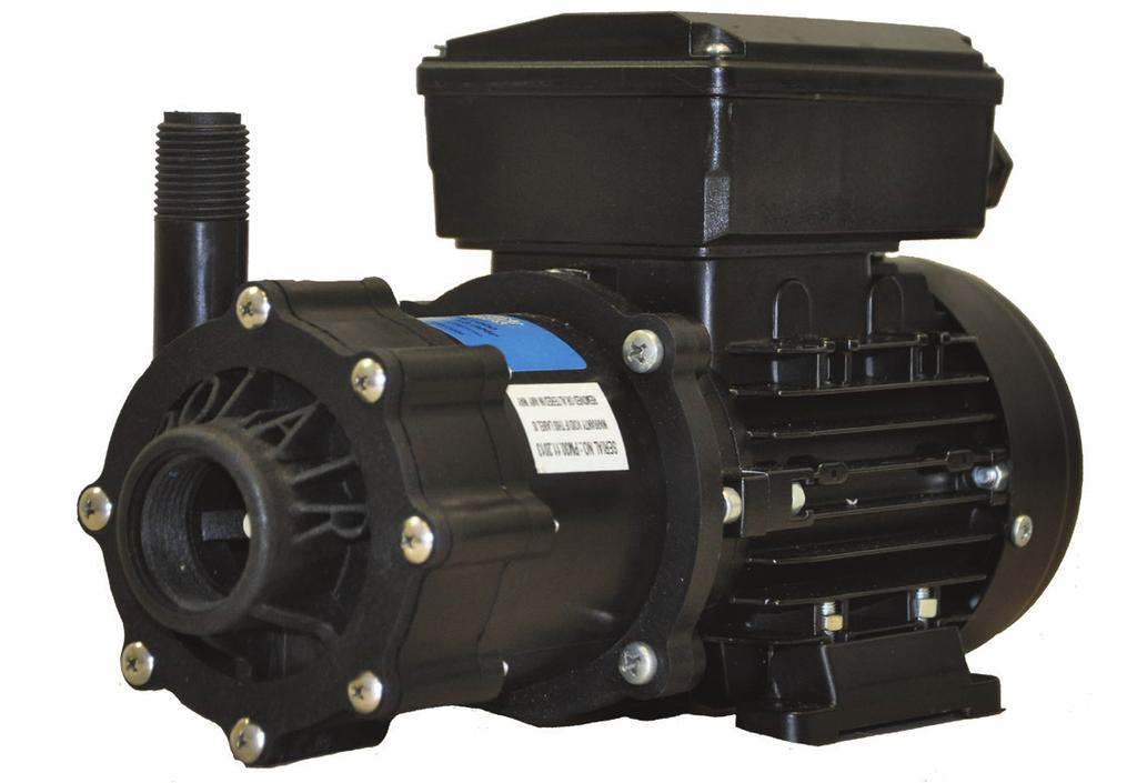 KoolAir TPM1000 Marine Coolant Pump Pump Features: n Pumps 1,000 gallons/hr n Run Dry and Thermal Overload Protection n 115V & 230V (Dual Voltage Motor) n One Phase, all cords are 56 in length and