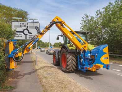 28 Falcon Evo Telescopic VFA The Falcon Evo VFA (Variable Forward Arm) is perfect for contractors and municipal environments, where the added benefits of a forward arm is required to improve