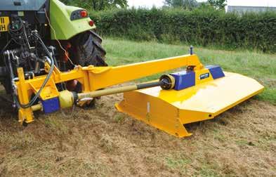 44 45 Twin-Blade The new, more robust Twin-Blade is a flexible, efficient, in-line topper or fully offset - perfect for paddocks and headlands.