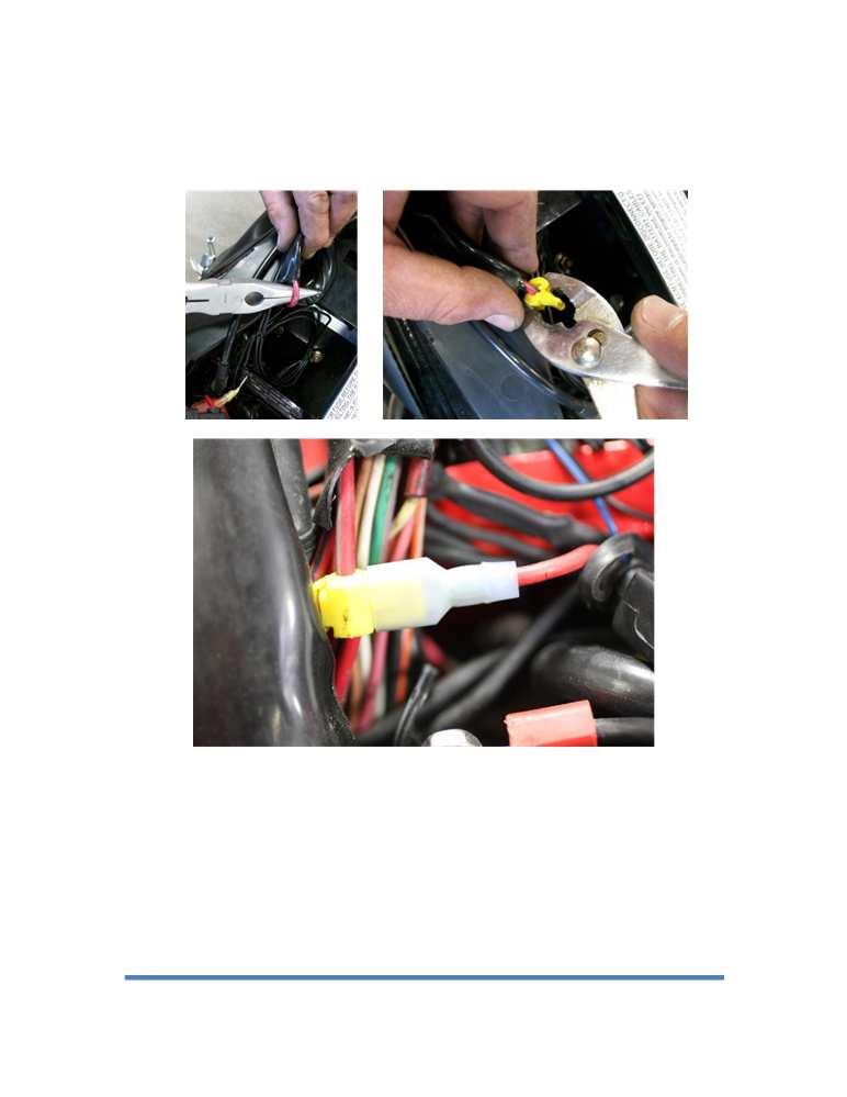 Wiring **These instructions cover a few different harnesses so some information may not pertain to your installation 4) Harness(s) should exit near battery.