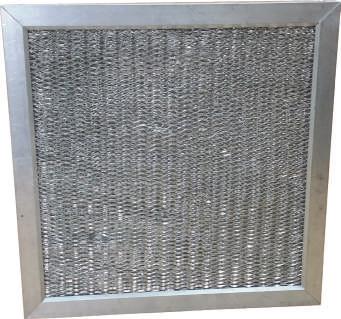 ALUMINIUM FILTER - AF LOUVERS ALUMINIUM FILTER 1 Dessert Filter from Aluminium W 23.0 mm 19.5 mm H >> AF Aluminum Filters are used widely in HVAC & other applications to filter air from dust and dirt.