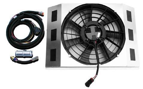 Model: SP464 1990-96 CORVETTE FAN KIT Replace the factory fans with this 11"