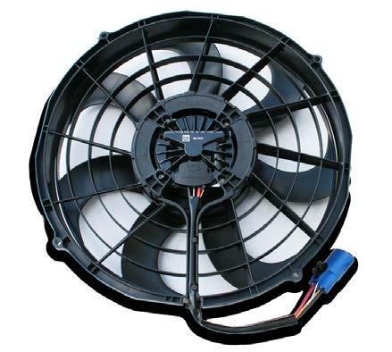 STANDARD FEATURES PWM and analog input for continuous adjustment of fan speed.