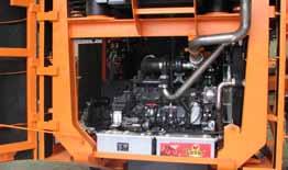 Technical Details Motor: Iveco Power: 129 kw Cylinder: 6 Cooling system: water The drive system is located at the rear of the machine,