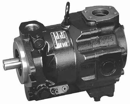Technical Information Series PAVC 1 Performance Information Series PAVC1 Pressure Compensated, Variable Volume, Piston Pump Features High Strength Cast-Iron Housing Built-In Supercharger High Speed