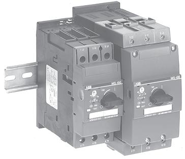 Up to 30kA or 0kA with no back up fuse required 3mm DIN rail snap-on mounting Wide range of accessories Type MS32 Suitable for use with 3-phase motors up to 1 HP @ 480V UL Listed and CSA certified