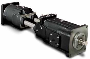 Hydrostatic Transmissions (Mobile & Industrial) Gold Cup Open & Closed Circuit Pumps & Motors for Hydrostatic Transmissions enefits/features Quick change valve block - easy to service or replace