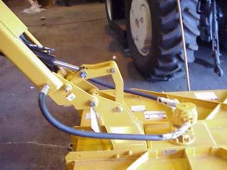 Align the Boom Weldment with the X-Frame Square Head Hitch Post.
