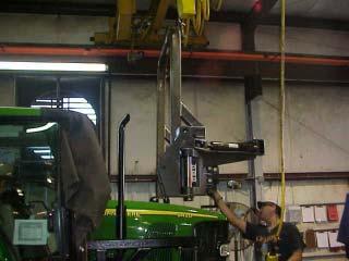 Frame Rail Installation Remove High Frame for Final Welding.: 1. Remove and Weld High Frame.